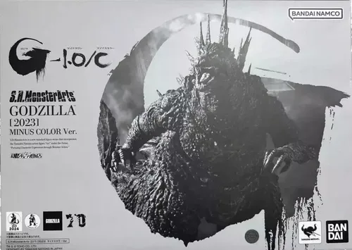 Godzilla 2023 S.H. MonsterArts Minus Color Version 16 cm von Bandai Tamashii Nations - Action- & Spielfiguren, detailgetreue Verarbeitung und bewegliche Teile für ultimative Sammler und Fans