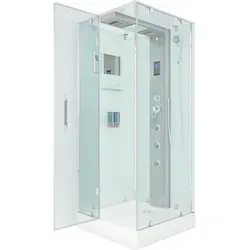 Duschkabine Komplettdusche D38-20L0-EC 100x100 cm