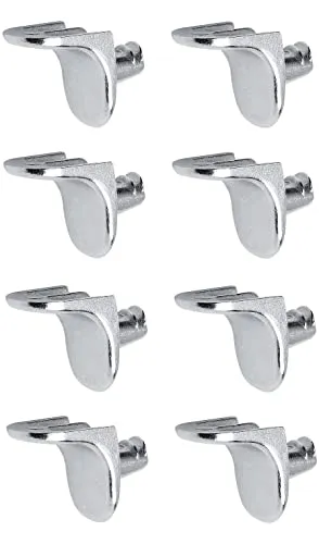 cyclingcolors 8x Bodenträger 5mm metall Regal Halterung Träger Regalbodenträger Regalstifte möbel zubehör Schrank Holz