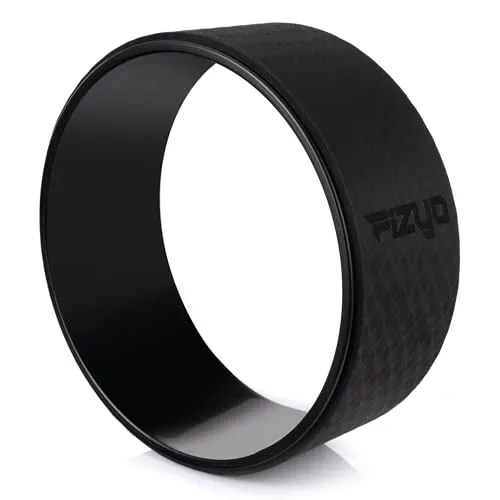 Fizyo Yoga Wheel Ø 33 cm – Multifunktionales Yogarad für effektives Rücken-Training, Dehnung & Schmerzlinderung, Stabil, rutschfest & perfekt für Pilates, Fitness, Wellness, Yoga & Stretching