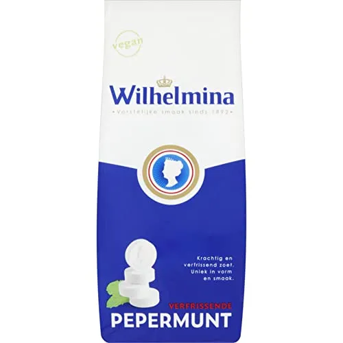 Wilhelmina Pfefferminze 200g in weiß von Wilhelmina Pepermunt