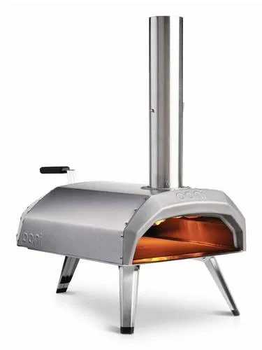 Ooni Multi-Brennstoff Pizzaofen Karu 12 aus Edelstahl