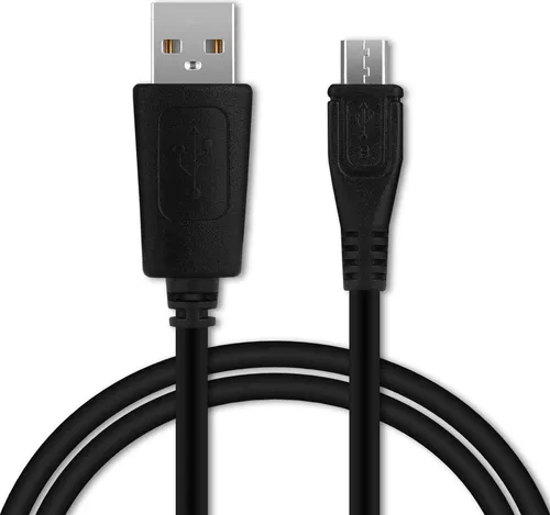CELLONIC USB Kabel 1m für BMW Navigator 6 GPS Navigator Ladekabel Micro USB auf USB A 2.0 Datenkabel 1A schwarz PVC