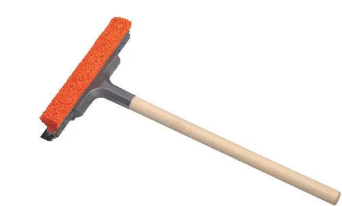 1x SCHEIBENWASCHER MIT HOLZGRIFF ABZIEHBREITE 20cm LÄNGE 40cm HP 71040