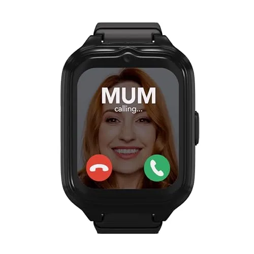 Moochies Connect Smartwatch 4G, Schwarz