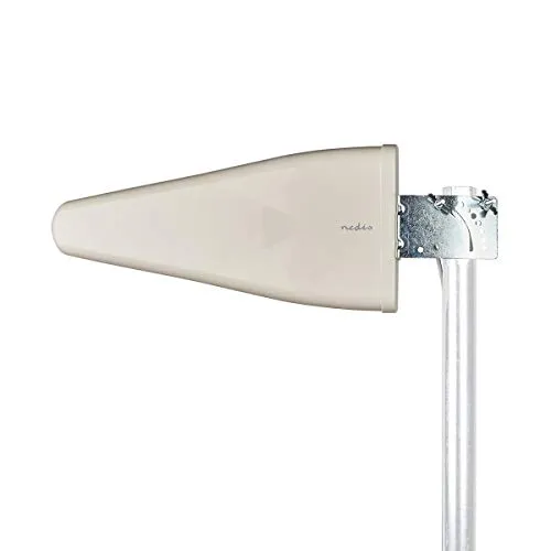 Nedis ANOR5G10WT - Aerial Antenna - CB-Funkantenne für Mobiltelefone, 10-11 dBi, optimiert für starke Signalübertragung im Außenbereich.