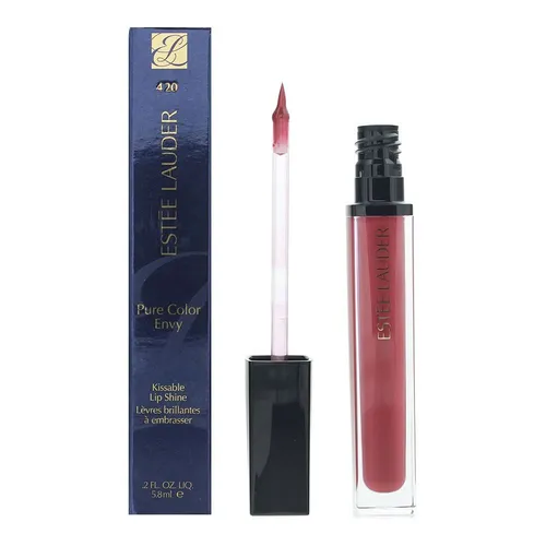 Estée Lauder Pure Color Envy Kissable Lip Shine - Rebellious Rose 420 - Lipgloss in der Farbe Rebellious Rose 420, sorgt für strahlenden Glanz und intensive Feuchtigkeit für sinnliche Lippen.