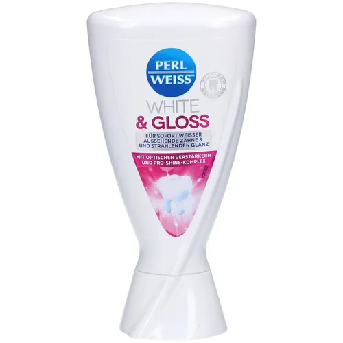 PERLWEISS White & Gloss Zahncreme