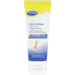 Scholl Fußcreme ExpertCare - Intensive Pflege für raue Füße - Fußcreme für sehr trockene Füße mit 5% Urea & Vitamin-Komplex. Steigert sofort den Feuchtigkeitsgehalt und sorgt für seidig weiche Haut. Ideal für die tägliche Anwendung.