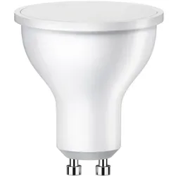 ledscom.de GU10 LED Leuchtmittel, PAR16, weiß (4000 K), 7 W, 630lm, 103°, matt
