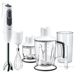 Produktbild Braun MultiQuick 3 MQ 3145 WH, Pürierstab, 0,35 l, 1,2 m, 750 W, Weiß - Weiß