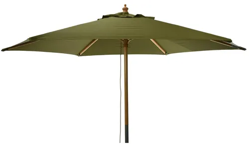 Gartenschirm Holz 250cm faltbar grün