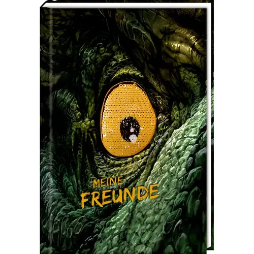 Freundebuch: T-Rex World (Wendepailletten) - Meine Freunde