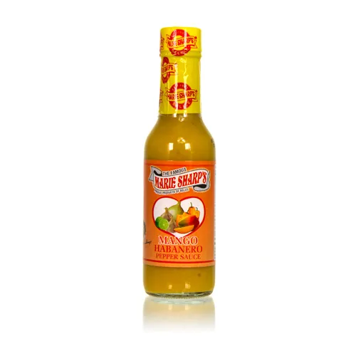Marie Sharp`s Mango Habanero Pepper Sauce fruchtig-scharfe Soße aus Belize 148ml
