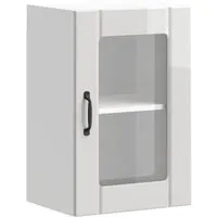 vidaXL Küchen-Hängeschrank Lucca Hochglanz-Weiß von vidaXL