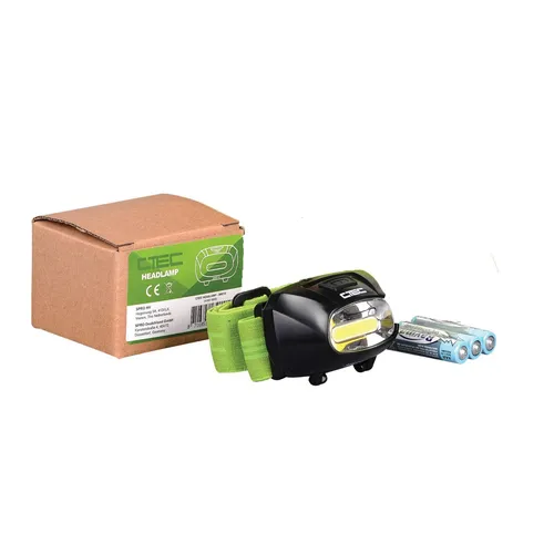 Spro C-Tec Kopflampe LED 210 Lumen IP4 Headlamp Stirnlampe incl. Batterien Neu