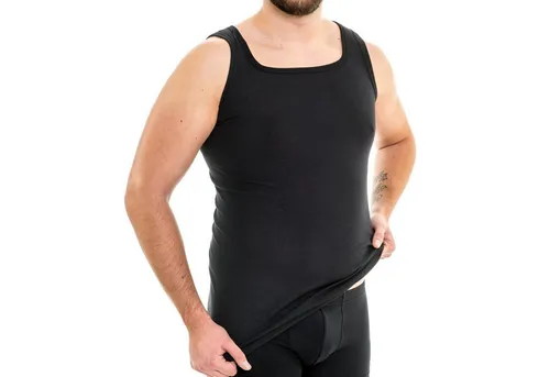 HERMKO Achselhemd 63027 Herren Tank Top Funktionsunterwäsche extralang