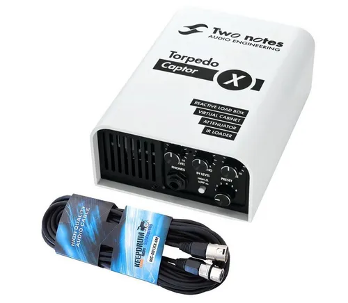 Two Notes Audio Engineering E-Gitarre Two Notes Torpedo Captor X 16 Ohm mit XLR-Kabel
