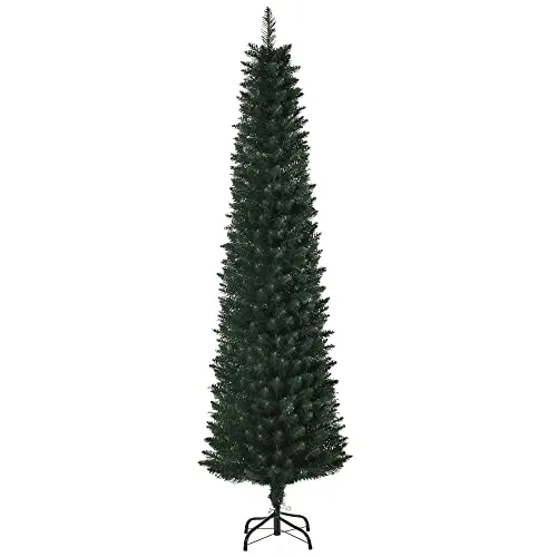 HOMCOM Künstlicher Weihnachtsbaum 180 cm mit 380 Spitzen