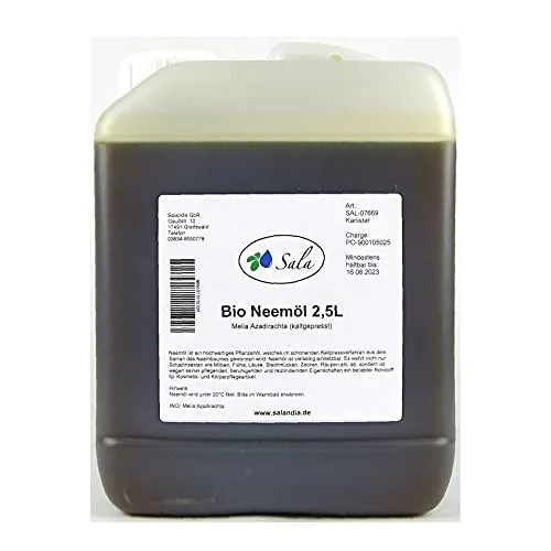 Sala Neemöl kaltgepresst BIO 2500 ml (2,5 L Kanister)