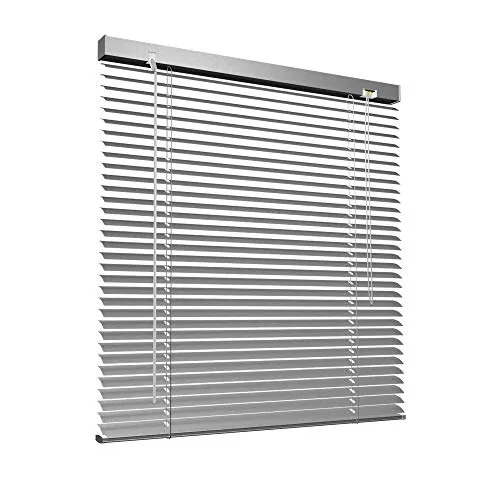 Victoria M. Aluminium Jalousie 160 x 220 cm in silber von Victoria M.