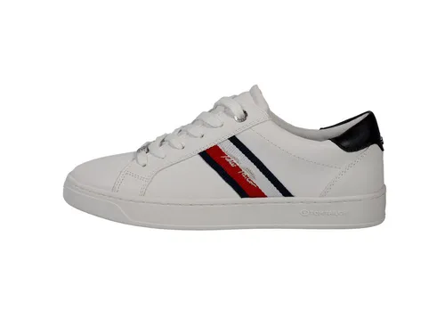 TOM TAILOR Damen 5394719 Sneaker, Weiß, 36 EU in weiß von Tom Tailor