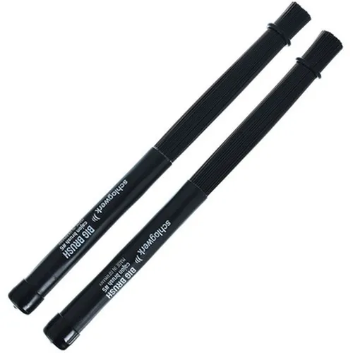 Schlagwerk BRC05 Cajon Big Brush - Percussion; vielseitige Cajon Brush für sanfte und druckvolle Sounds; ideal für kreative Musikexperimente; Liefermenge: 1 Paar