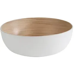 APS Frida Schale Ø 30 cm, H: 9,5 cm - Hochwertige Snack- und Dipschale aus robustem Melamin, bruchsicher und pflegeleicht. Ideal für den täglichen Gebrauch und platzsparend stapelbar.