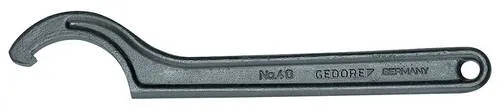 Hakenschlüssel mit Nase 6334960 für Muttern-Ø 80 von GEDORE