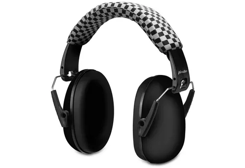 Alecto Bügelgehörschutz BV-71BK, Kinderohrschutz mit Universal Passform & hoher Lärmreduzierung <29 dB