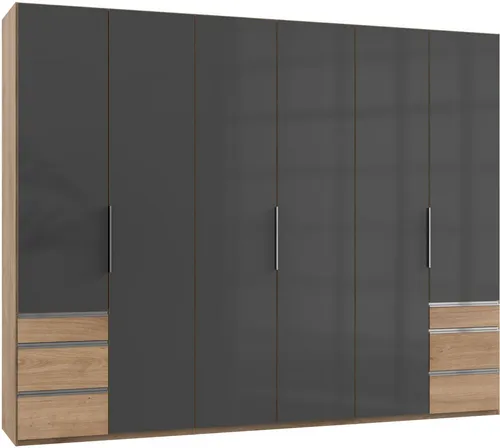 Wimex Kleiderschrank Level by Fresh To Go mit Glastüren in braun von Wimex