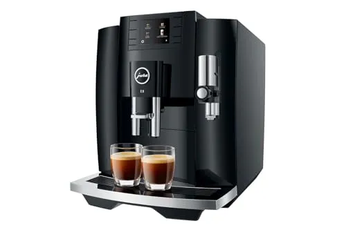JURA E8 (EB) Kaffeevollautomat Piano Black von JURA