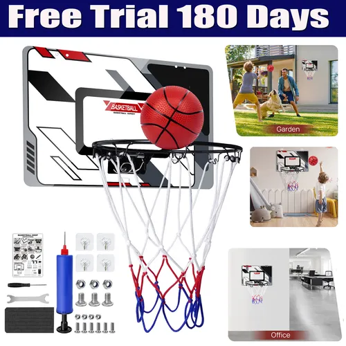 Hangring Ø 40cm Basketballring Basketballkorb Basketball mit Netz Indoor Outdoor