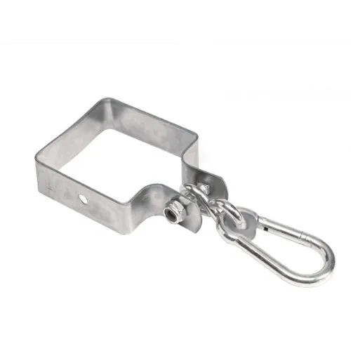 Gartenwelt Riegelsberger Schaukelhaken mit Karabiner für Vierkantbalken 9x9 cm 1 Stück