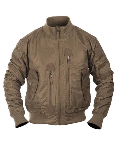 US Tactical Fliegerjacke dark coyote - NEU - Funktionsjacken, robust und vielseitig, ideal für Outdoor-Aktivitäten und den Alltag.