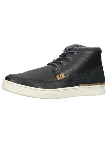 Bullboxer Halbschuhe Leder/Textil - Schwarz - 46 - Bequeme Halbschuhe von Bullboxer aus hochwertigem Leder/Textil. Mit warmem Innenfutter und herausnehmbarer Sohle sind sie ideal für jeden Freizeitlook und bieten optimalen Komfort.