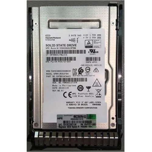 HPE SPS-DRV SSD 3.84TB SFF SAS (3840 GB, 2.5