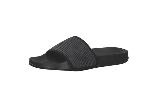 Hummel Unisex-Erwachsene Pool Slide 206042, Schwarz (Black 2001) - Dusch- & Badeschuhe für Herren, wasserdichtes Mesh-Material und rutschfeste EVA-Sohle für optimalen Halt und Komfort am Pool oder Strand.