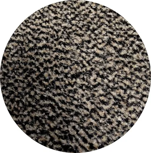 MERTEX Schmutzfangmatte Ø 160 cm mit Kettelkante in schwarz in braun von MERTEX