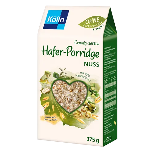GOURVITA DE Kölln Hafer-Porridge Nuss 6x375g Sparpaket von Gourvita