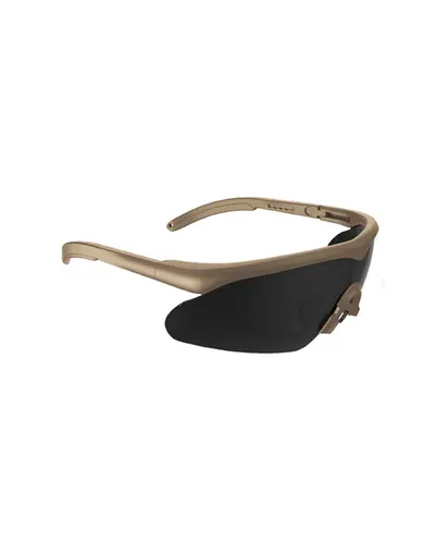 Schutzbrille Swiss Eye® Raptor Pro - Ideal für Camping & Outdoor - Sportbrillen mit robustem Design für Militär- und Outdoor-Aktivitäten, schützt zuverlässig vor UV-Strahlen und Wind.