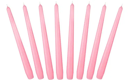 BRUBAKER Spitzkerze für Kerzenständer und Kerzenhalter - (Leuchterkerzen Set, 8-tlg), lange, tropffreie Deko Kerzen mit langer Brenndauer