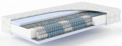 Taschenfederkernmatratze Dream TA 1000 - 80x200 cm, 22 cm hoch - Matratzen für optimalen Schlafkomfort, hergestellt in Deutschland mit integriertem Topper für ein hervorragendes Boxspring-Schlafgefühl.