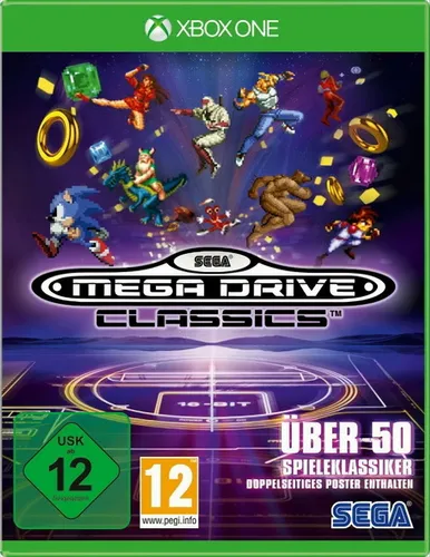 Microsoft Xbox One - SEGA Mega Drive Classics Sammlung - PC- & Videospiele, Action/Abenteuer mit 55 klassischen Spielen der Mega Drive Ära, perfekt für Retro-Fans und Xbox One-Spieler
