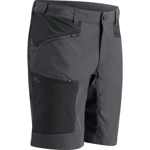 Lundhags Makke Lt Ms Shorts granite/charcoal (11737) 50 - Herren Outdoor Shorts, ideal für Abenteuer mit wasser- und schmutzabweisender DWR-Imprägnierung und flexiblem Bund für optimale Passform und Bewegungsfreiheit.
