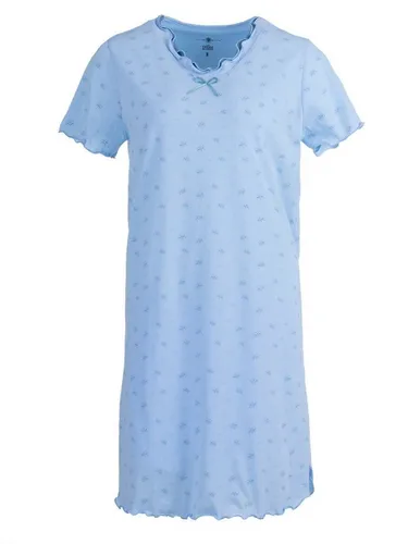 zeitlos Nachthemd Nachthemd Kurzarm - Herz Punkte Schmetterling