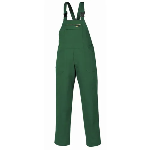 BIG-TEXXOR Workwear Latzhose, 290g/m2, grün - Hochwertige Arbeits-Latzhose aus 100 % Baumwolle, ideal für Handwerk und Industrie, in den Größen 24-30, 42-64, 90-110 erhältlich.