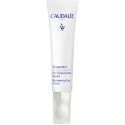 CAUDALIE Vinoperfect Aufhellende Augenpflege 15 ml - Augencreme mit kühlender Keramikspitze, die dunkle Augenringe gezielt korrigiert und der Augenpartie intensive Feuchtigkeit spendet.