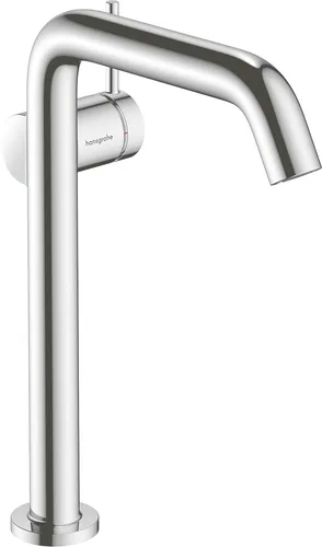 hansgrohe Tecturis S Einhebel-Waschtischarmatur 240 - Waschtischarmaturen mit ComfortZone 240, wassersparend und ideal für Aufsatzwaschtische, max. Durchfluss 4 l/min, für Durchlauferhitzer geeignet.