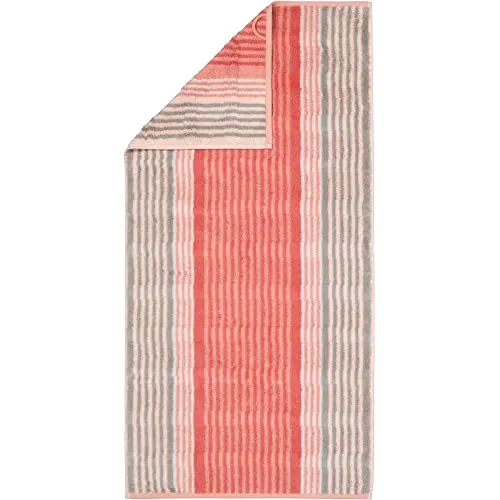 Cawö Handtücher Noblesse Harmony Streifen 1085 Koralle - 27
